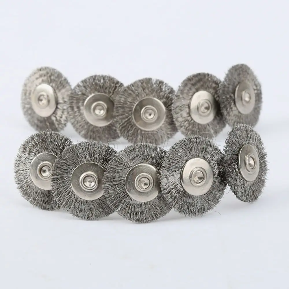Dremel-Zubehör, 22 mm Stahl-Rotationsbürste (10 Stück) – Bild 5