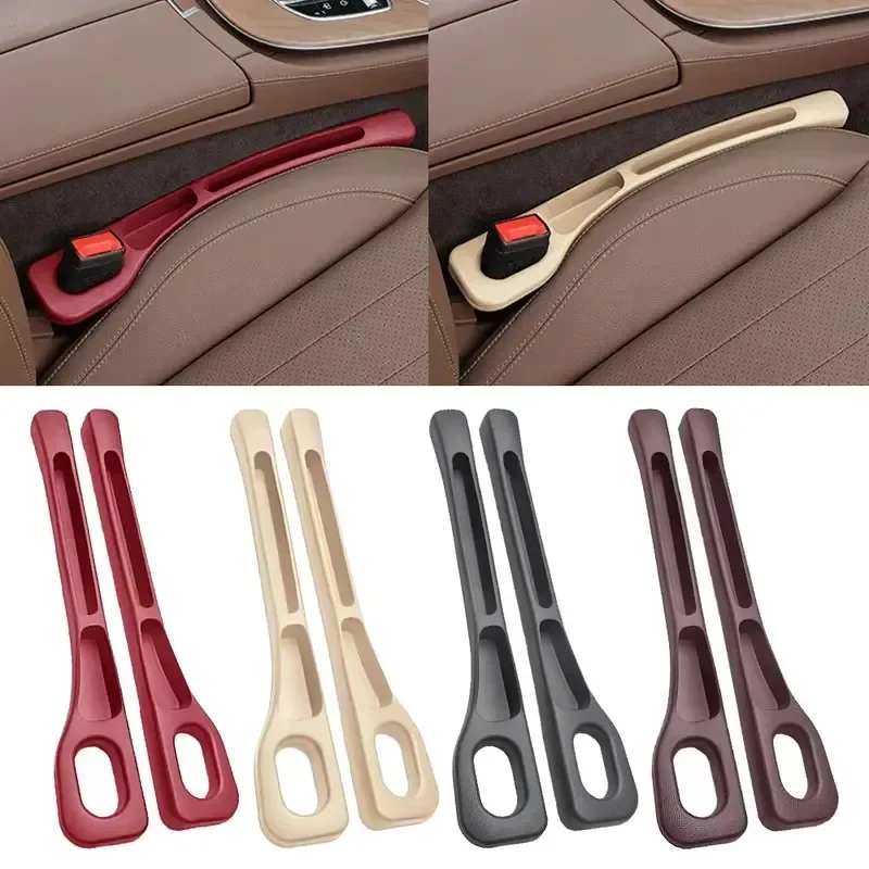 Auto Sitz Lücke Füllstoff Sitz Spalt Lagerung Box Tasche Zwischen Sitze Konsole Organizer Dekoration (2 Stück)