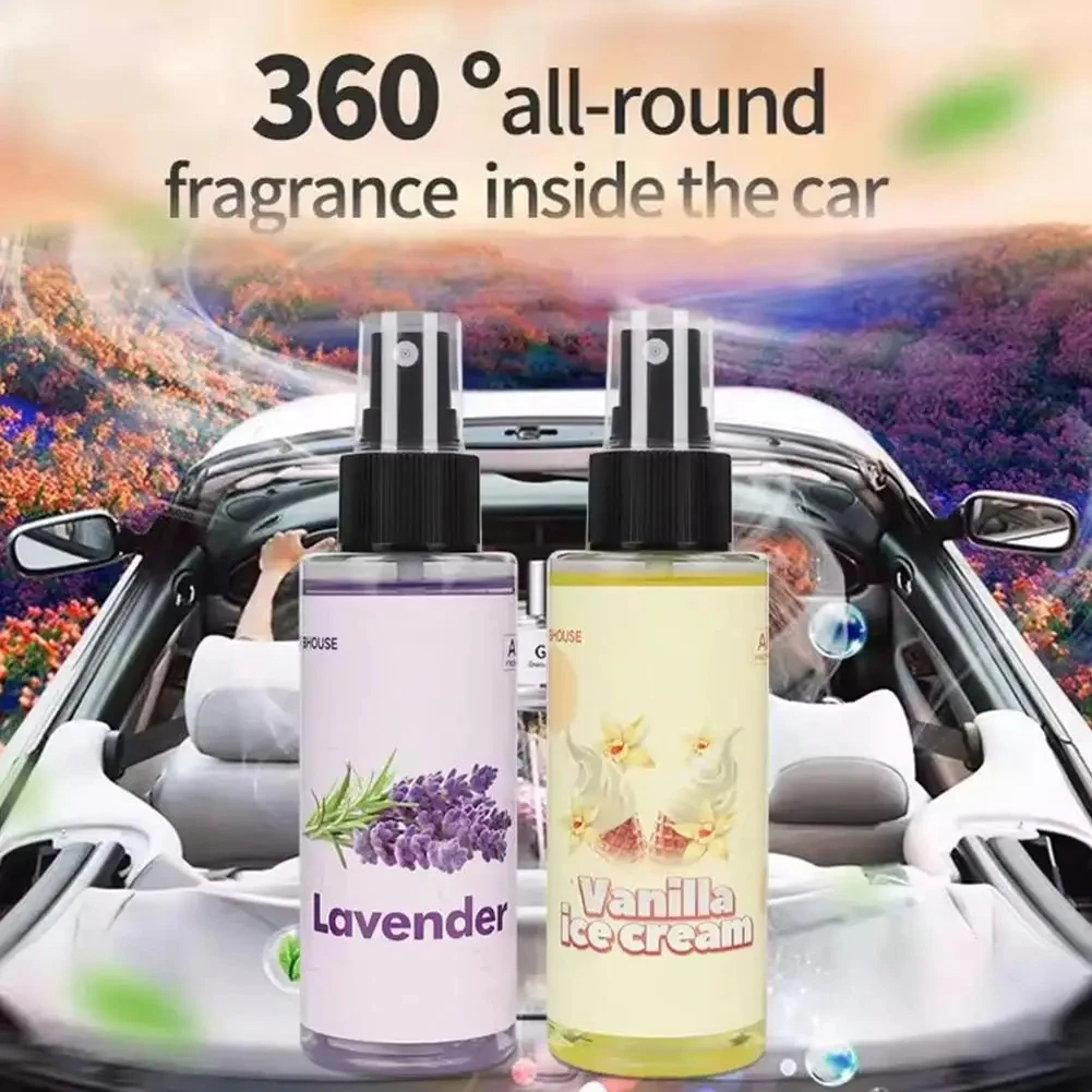 Auto Lufterfrischer Spray Auto Duft Langlebig Licht Erdbeere Kuchen – Bild 2