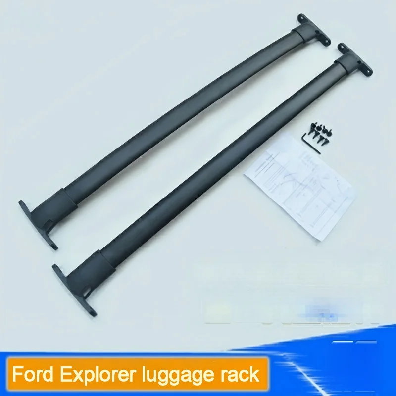Ford Explorer 16-19 Dachträger Querträger Aluminium Dachreling Querträger Gepäckträger (2 Stück)