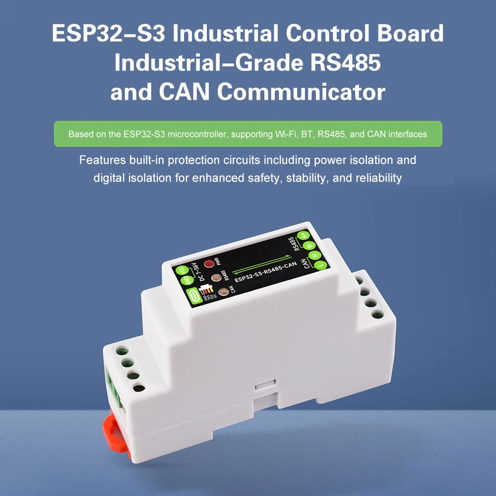 ESP32-S3-RS485-CAN Smart WiFi Bluetooth-Relais RS485/CAN-Schnittstelle – Bild 3