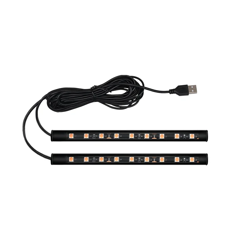 Led Auto Umgebungs Licht Mit USB 5V Universal Auto Innen Fuß Lampe – Bild 2