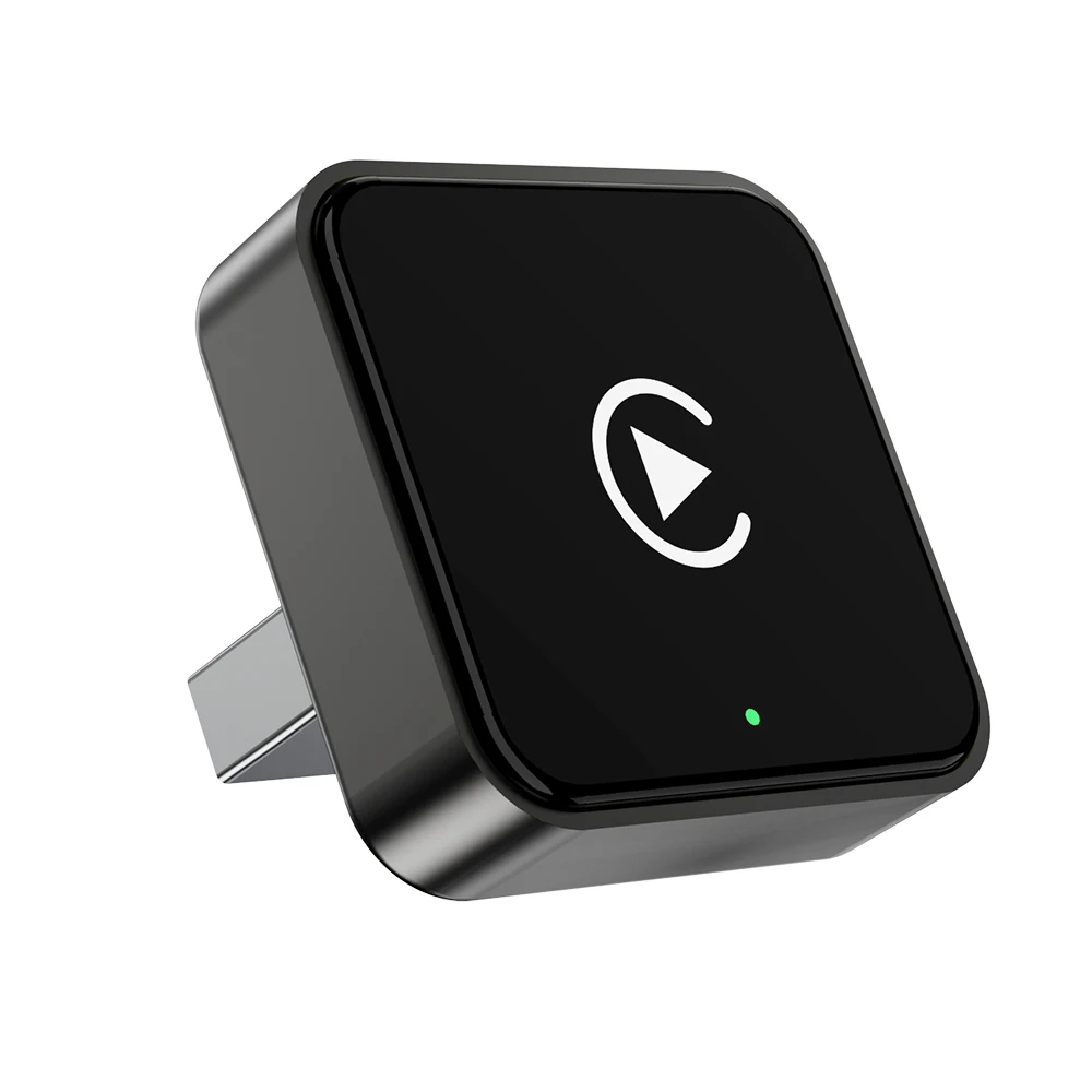 2026 NEU Kabelgebundenes zu Kabelloses CarPlay und Android Auto 2-in-1 Mini-Adapter 5GHz WiFi5 für 99% der