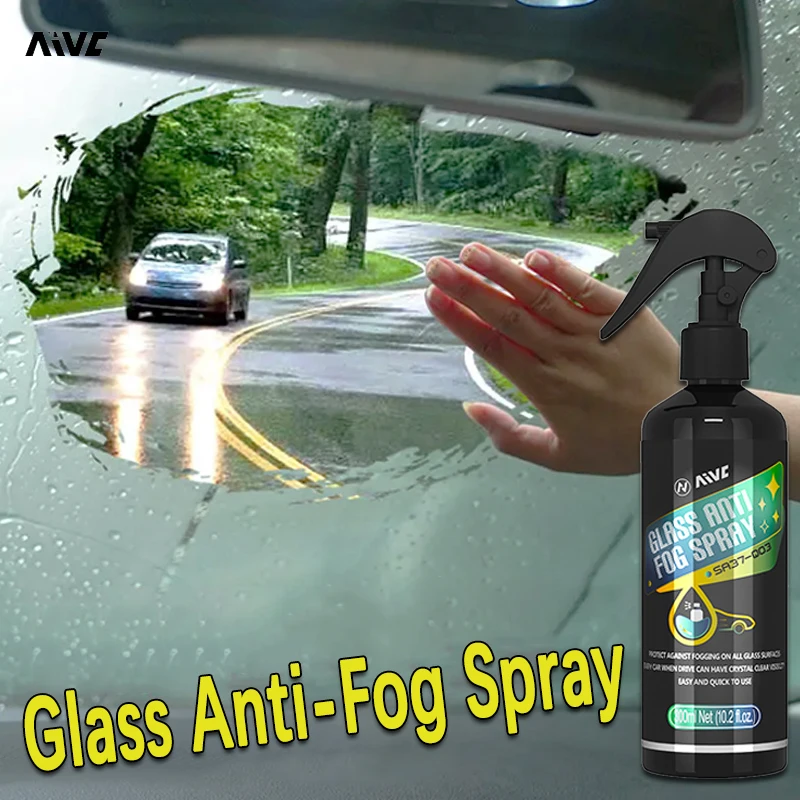 Anti-Beschlag-Spray: Lang anhaltende Anti-Beschlag-Beschichtung für Glas - Auto-Pflegeprodukte zur Entnebelung