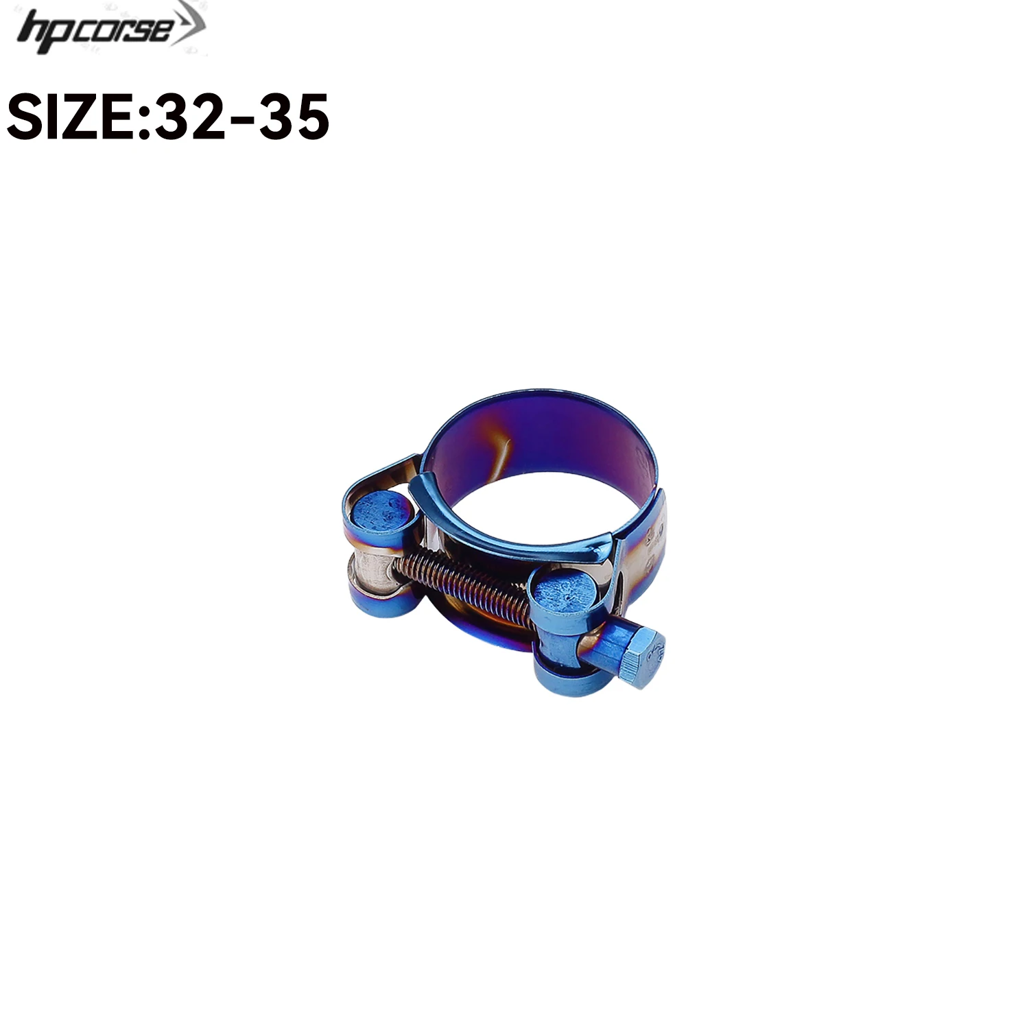 32mm - 85mm Motorrad Auspuff Klemme Clip Edelstahl Auspuffrohr Klemmen Für Mittlere Auspuff Verbinden Feste