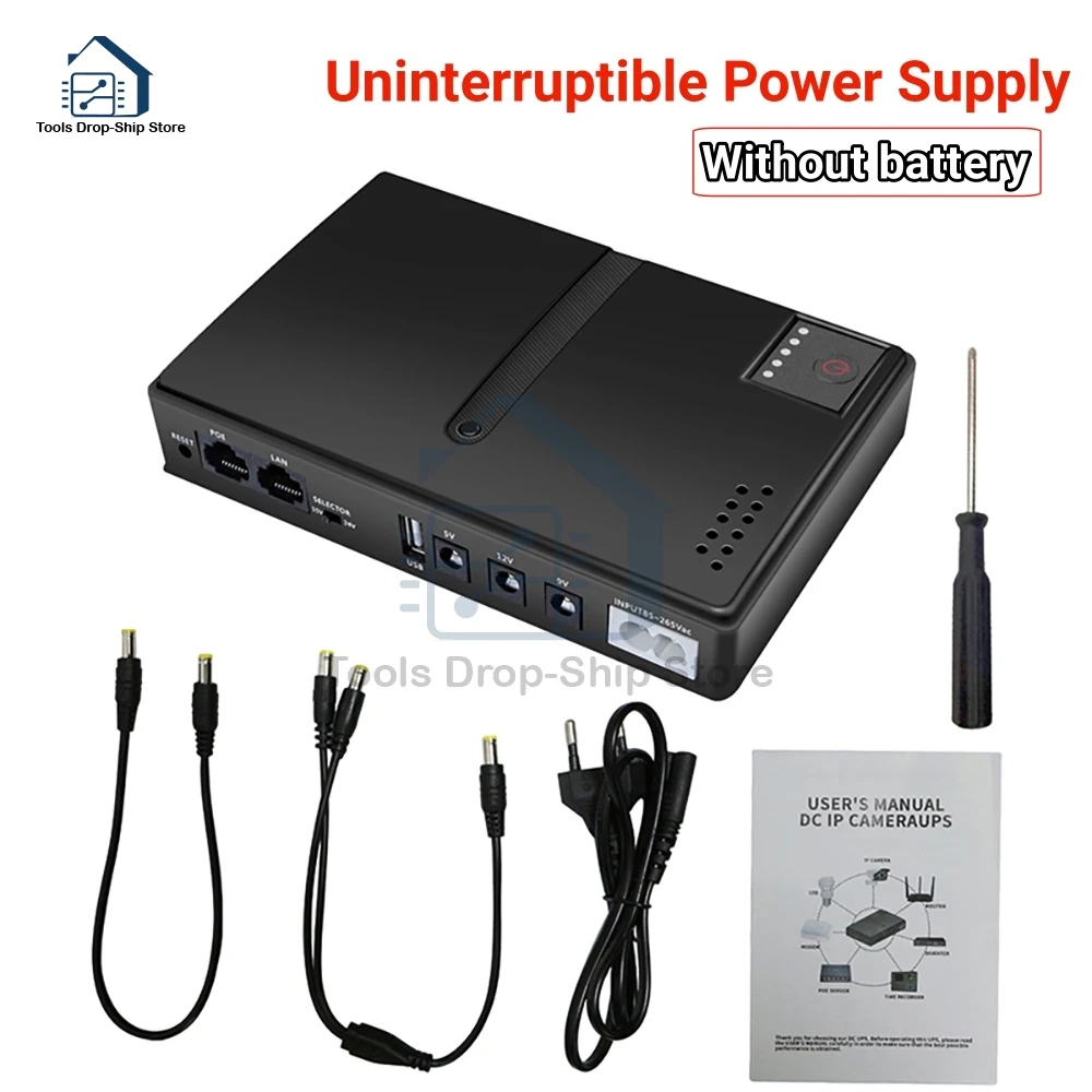 1018L DC USV Batterie-Backup 5V 9V 12V 2A 15V 24V Ausgang – Bild 2