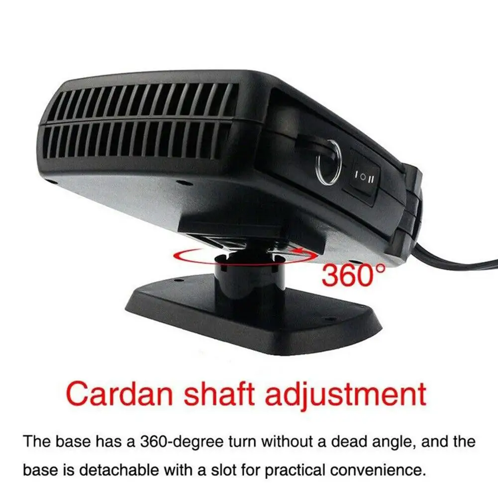 Tragbare Auto Heizung Fan 12V 24V Defroster Demister – Bild 6