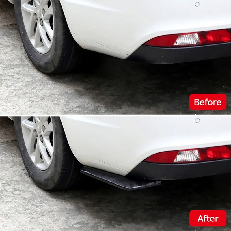 Universal Auto Hinten Lip Diffusor Splitter Spoiler Scratch (2 Stück) – Bild 2