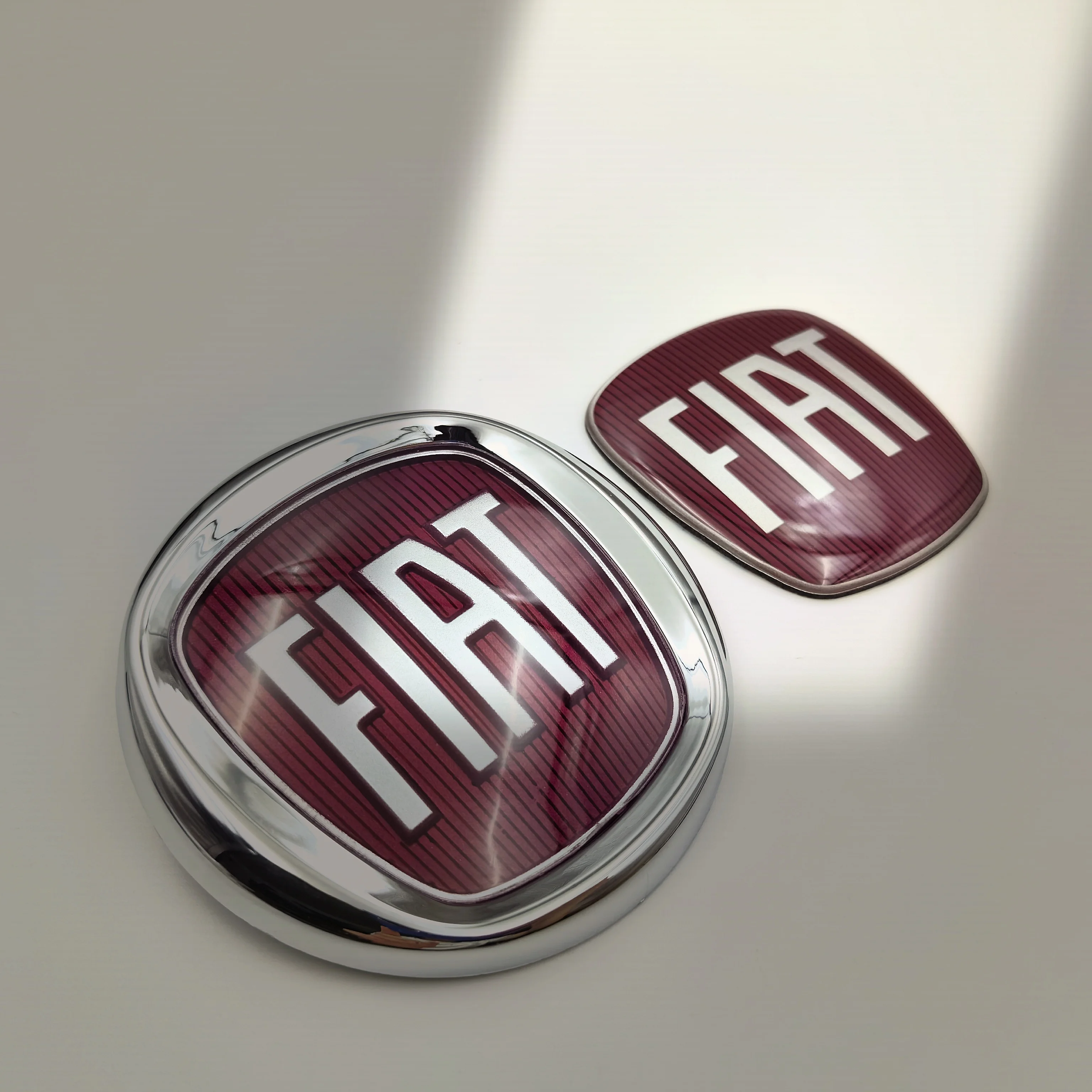 63 mm x 58 mm Logo Fiat Auto-Frontgrill, hintere Stoßstange, Hecktür – Bild 2