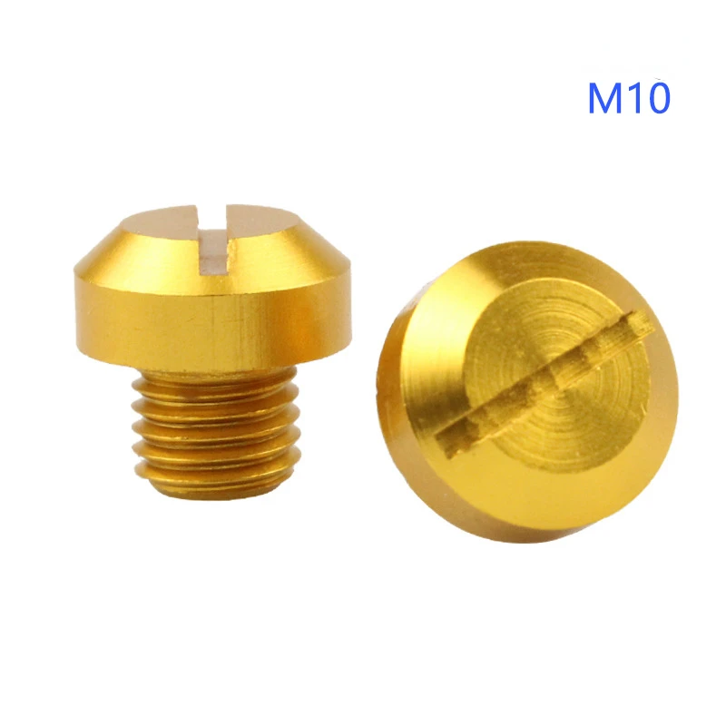 M10 rostfreies motorrad cnc aluminium rückspiegel lochs topfen schrauben rückspiegel halter motorrad (2 Stück)