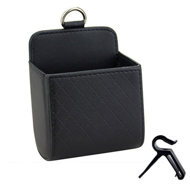 Auto-Aufbewahrungstasche für Lüftungsschlitze, Tasche für Handy, Schlüssel, Sonnenbrille, Lüftungsöffnung