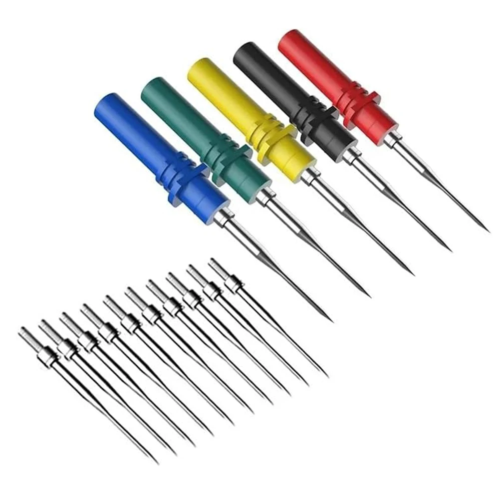 Automotive Diagnose Test Sonde Punktion Nadeln Oszilloskop Sonde Pins Set Reparatur Werkzeug (15 Stück)