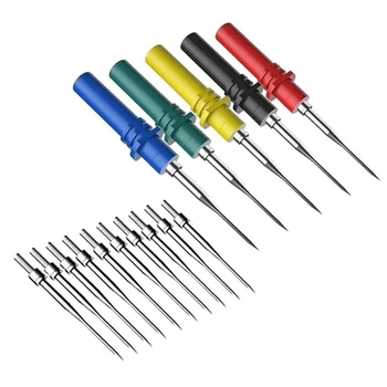 Automotive Diagnose Test Sonde Punktion Nadeln Oszilloskop Sonde Pins Set Reparatur Werkzeug (15 Stück)