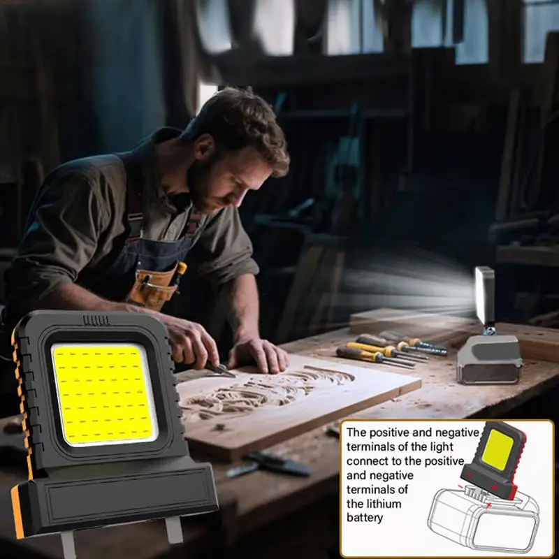 LED-Arbeitsleuchte für Makita für Milwaukee für Dewalt für Bosch – Bild 5