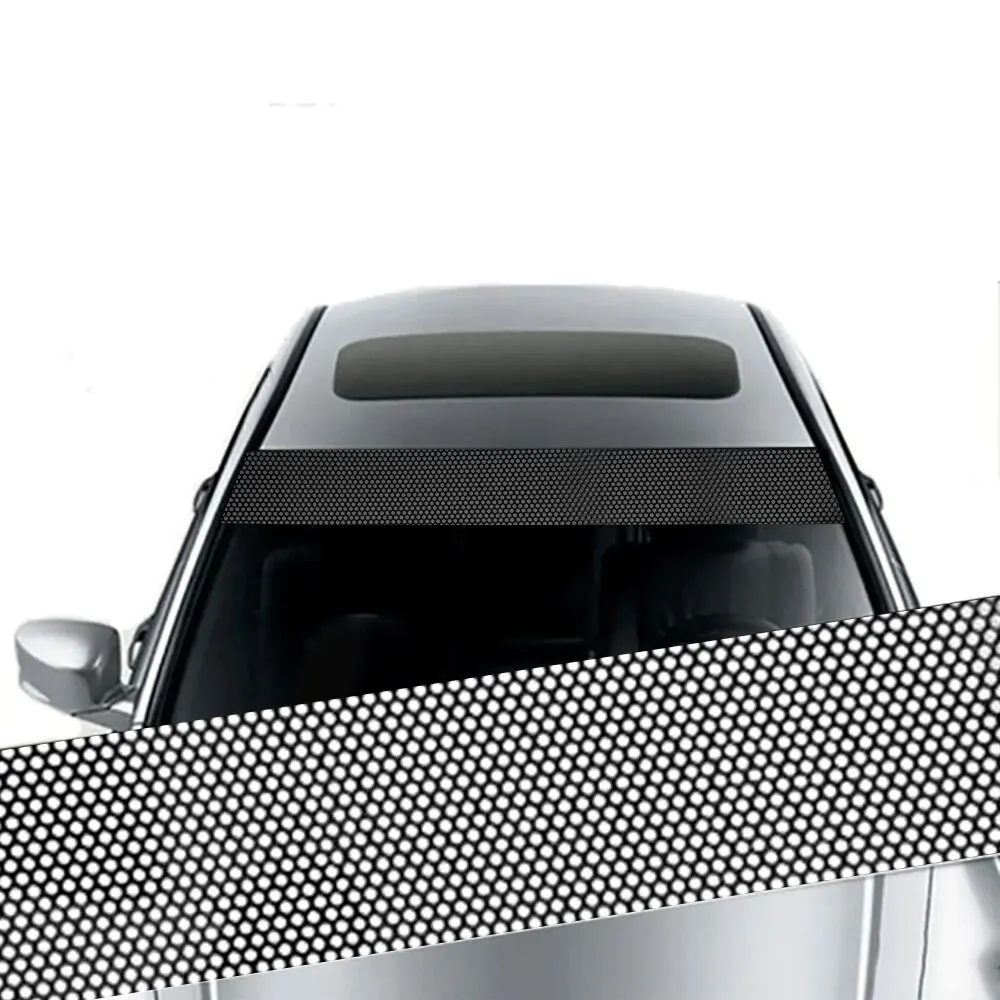 Auto Sonnenschutz Aufkleber Auto Frontscheibe 3D Vinyl Film Hinten Getriebe Sonnenschirm Dekorative Aufkleber