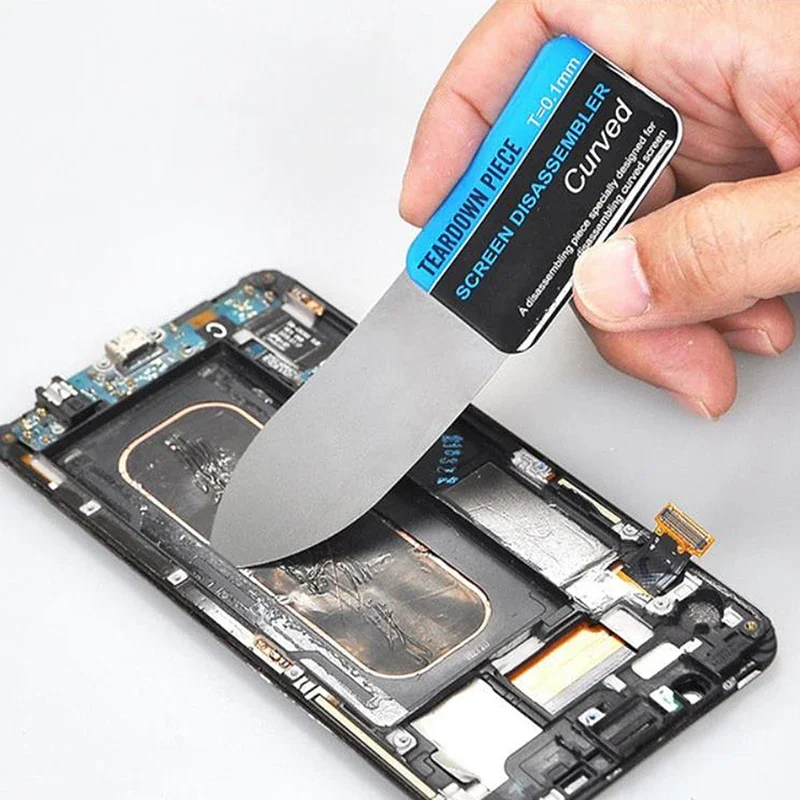 Stahl Metall Handy Gebogene LCD Bildschirm Spudger Öffnung Hebeln – Bild 3