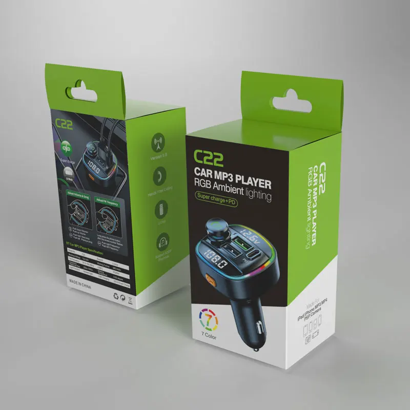 Bluetooth 5.0 FM-Transmitter Freisprecheinrichtung Autoradio Modulator – Bild 6