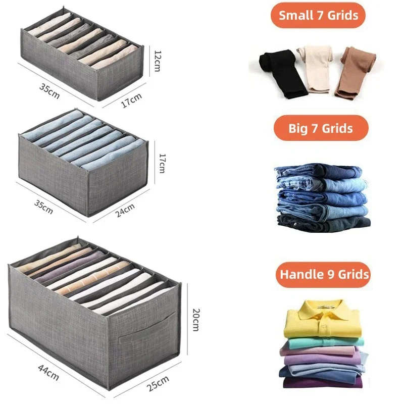 Aufbewahrungsbox für Hosen, Jeans, Schubladen, Organizer – Bild 3