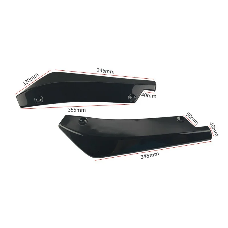 Universal Auto Vorne Hinten Stoßstange Streifen Lip Spoiler Diffusor – Bild 2
