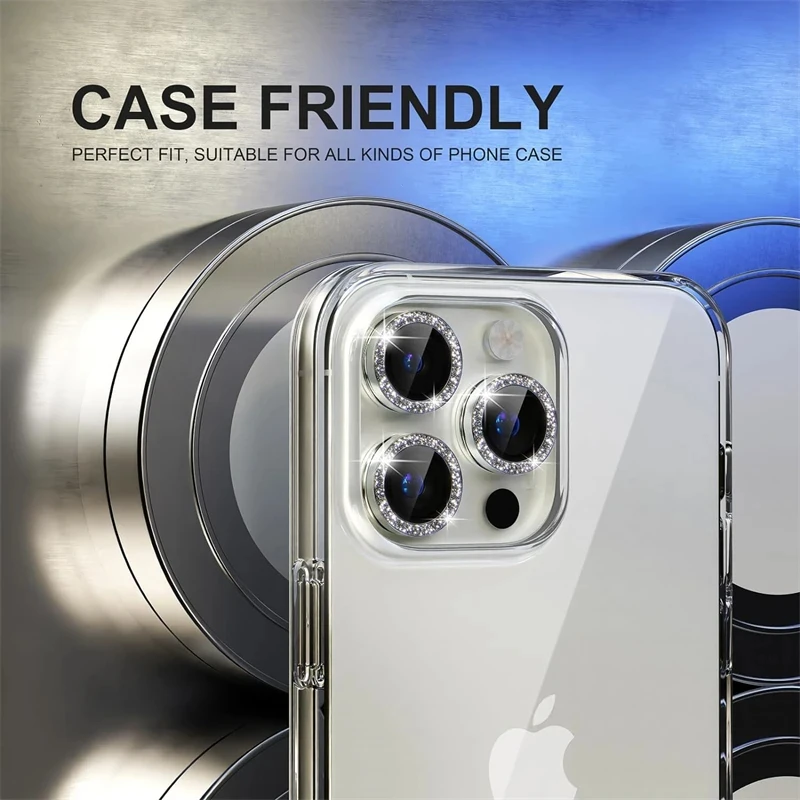 Kameraobjektivschutz für iPhone 11 12 13 Pro Max Mini 14 15 Pro Max – Bild 3