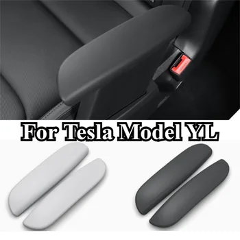 Auto-Handlaufschutzhandschuhe für Tesla Model YL 2025+ Zweite Reihe Armlehnen-Schutzabdeckung
