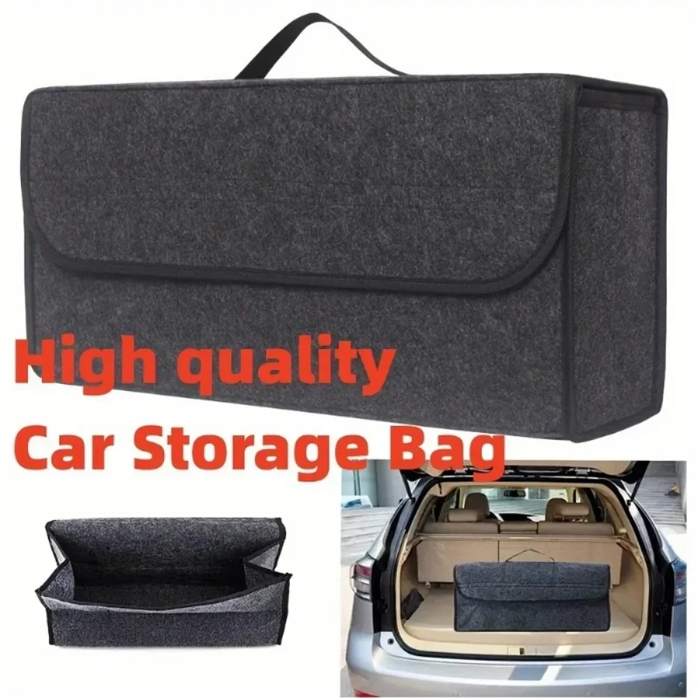 Grau Anti-Rutsch-Fach Boot Storage Organizer Werkzeug Auto – Bild 5