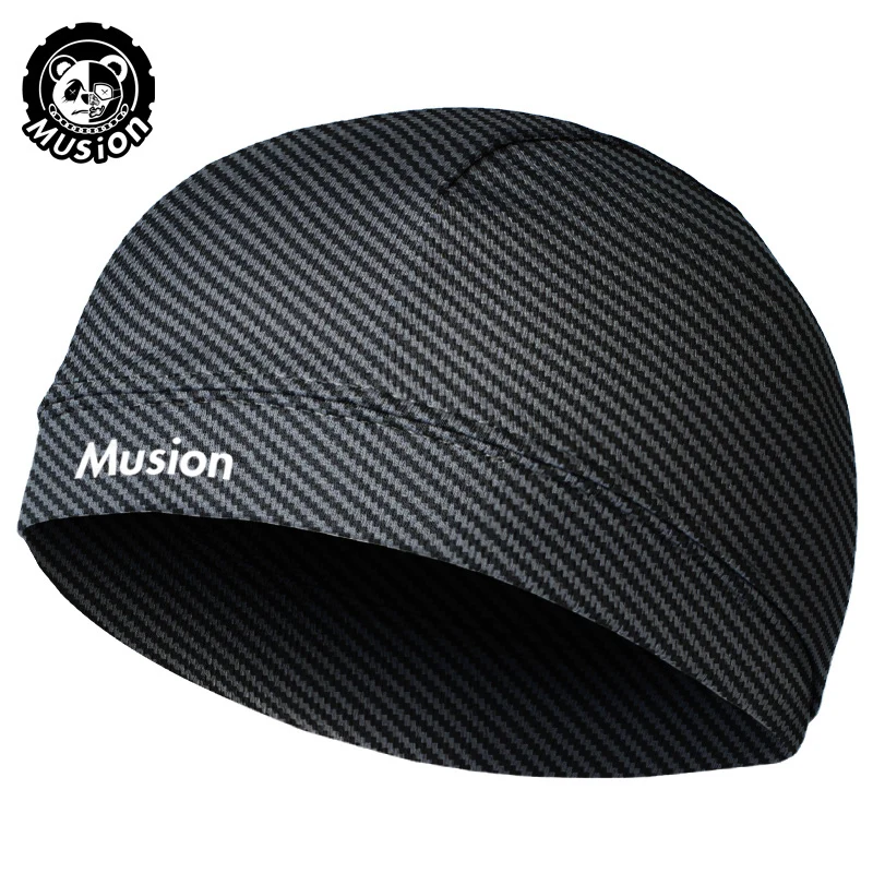 Musion Kopfbedeckung, originelles Design, Motorradhelm-Innenkappe, schweißabsorbierende, hochelastische
