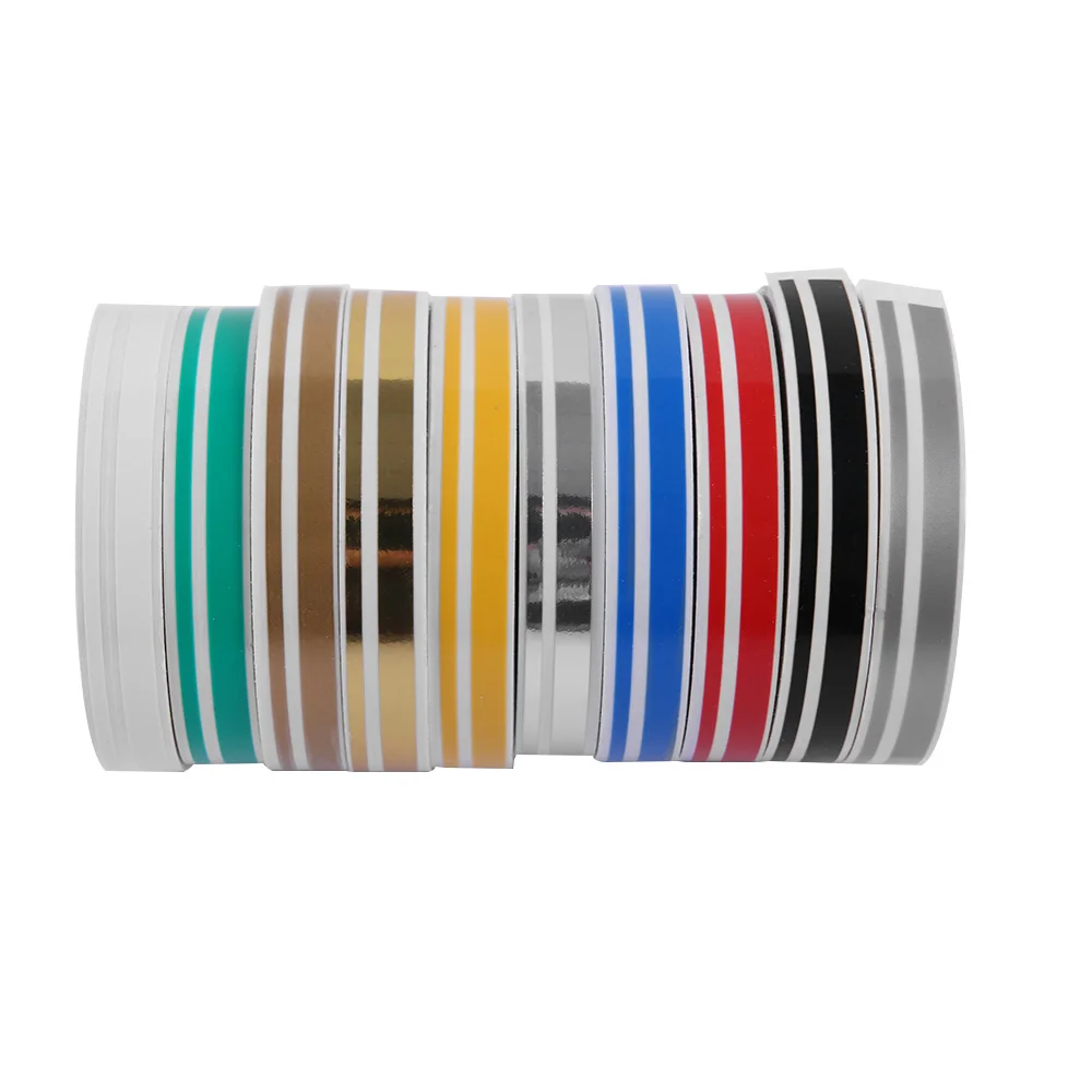 1 Rolle 12 mm Streifen Nadelstreifen Steamline Double Line Klebeband – Bild 2