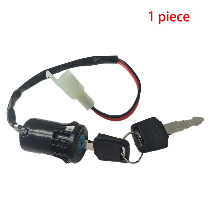Moped-Zündschlüsselschalter, 2-Draht, 28 mm Loch, ATV, Dirt Bike, Zubehör, Elektro-Motorrad, Go-Kart