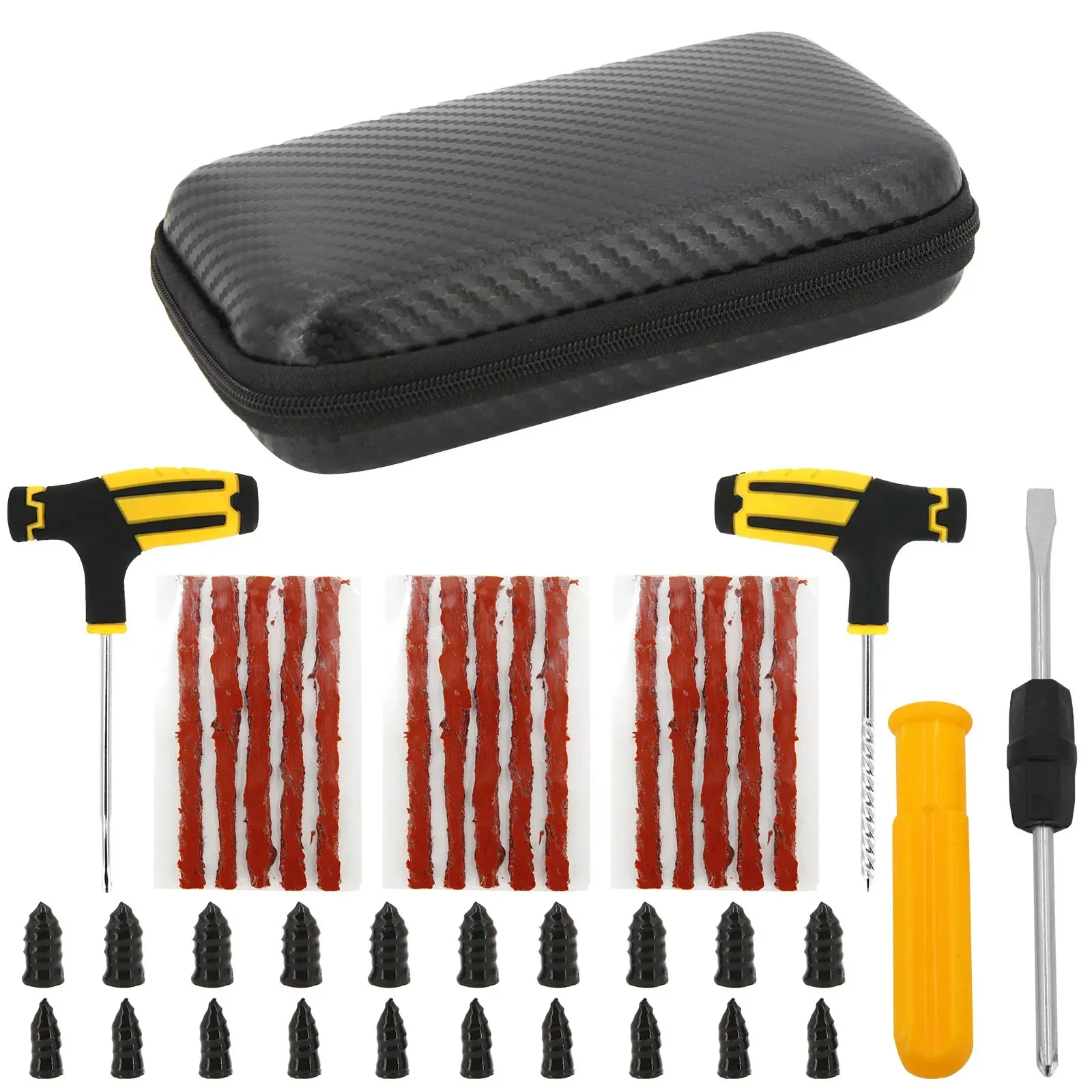 Motorrad Vakuum Reifen Reparatur Nagel Auto Reifen Reparatur Tools Kit – Bild 4