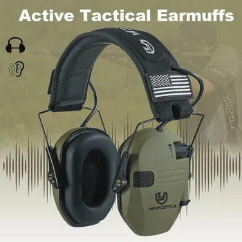 Elektronische Schießen Ohrenschützer Taktische Headset Gehörschutz Anti-lärm Ohrenschützer für Jagd