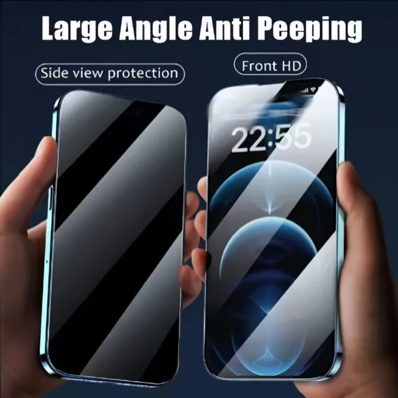 Anti-Spionage Panzerglas für iPhone 17Pro Max 15 13 14 11 16 – Bild 5