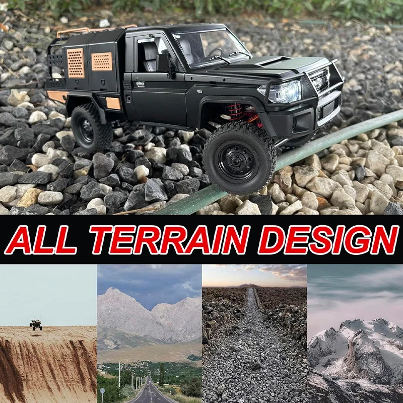 1:12 MN Modell MN82S RC Offroad-Truck 2.4G RTR-Version 4WD All-Terrain – Bild 6