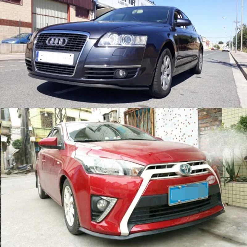 Auto Frontschürze Lip Splitter Spoiler Gummi Rock Schutz Körper Trim – Bild 6