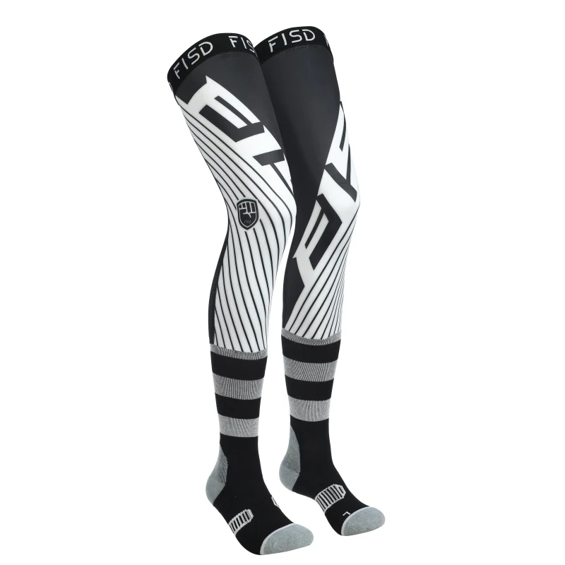 Motorrad-Kompressions-Kniebandage, Enduro-Socke, Motocross-Kniesocken – Bild 2