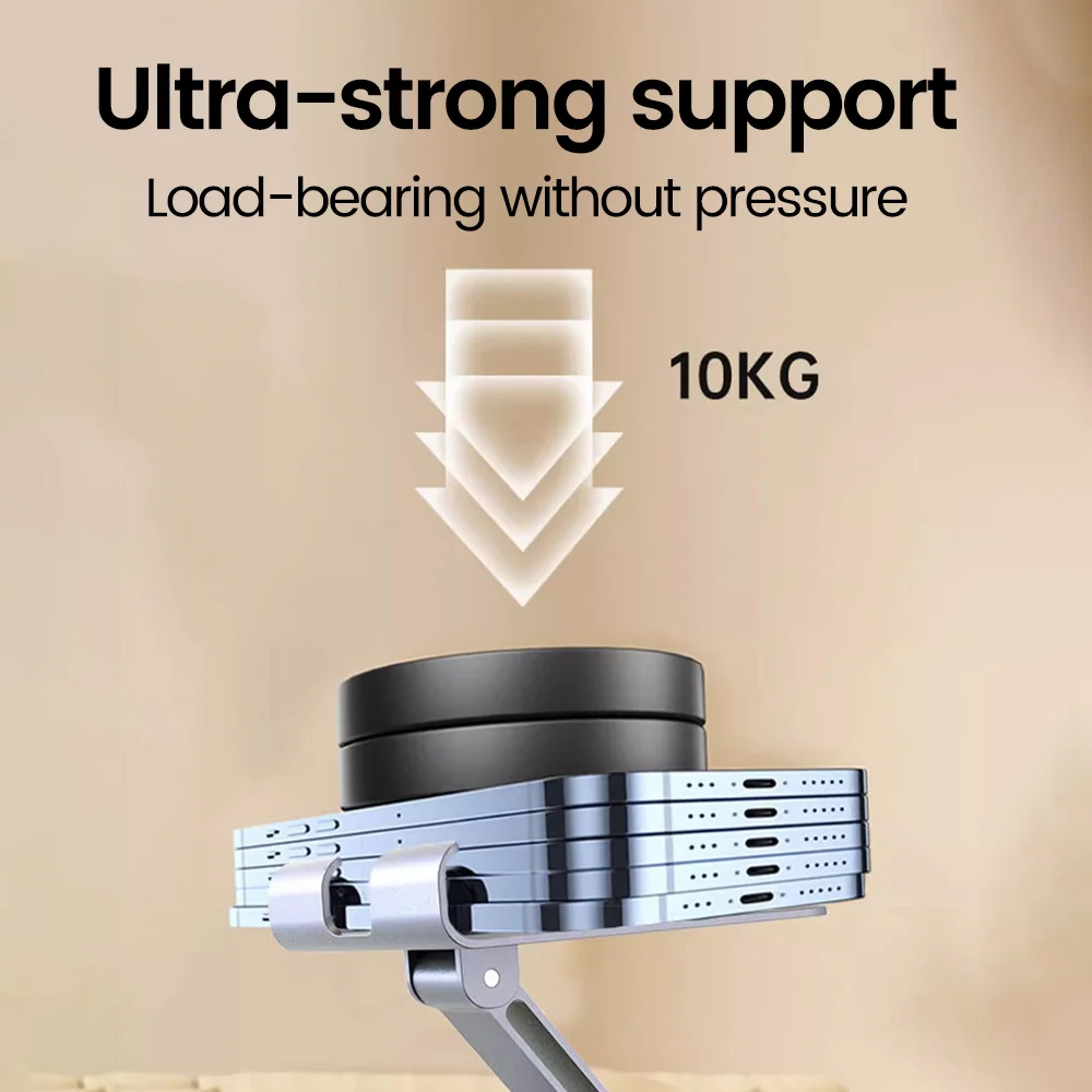 Elough 360° ° Rotation Tragbare Tablet Halter Für iPad iPhone 15 – Bild 5