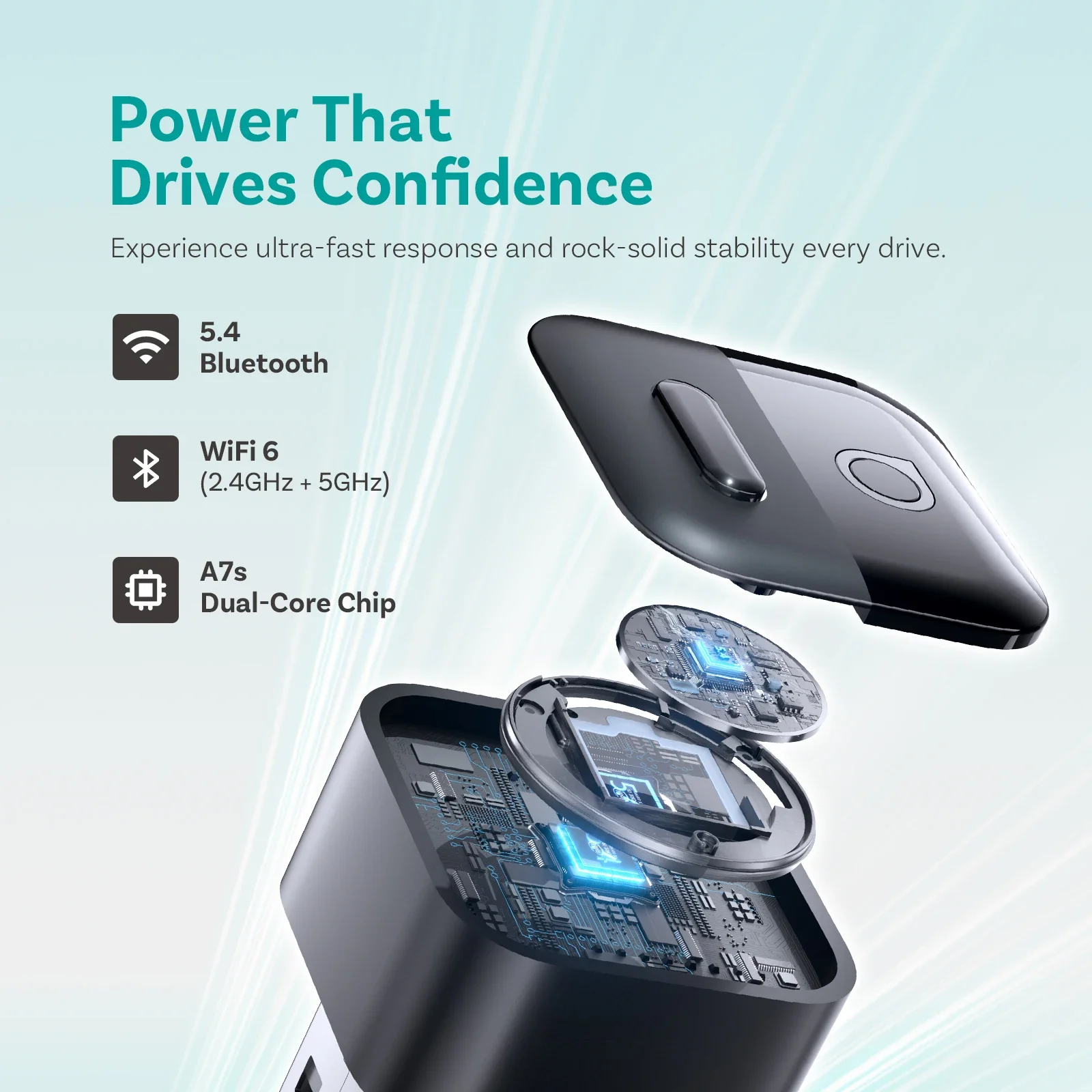 OTTOCAST Mini Pico 2in1 Wireless CarPlay Wireless Android Auto Adapter – Bild 3