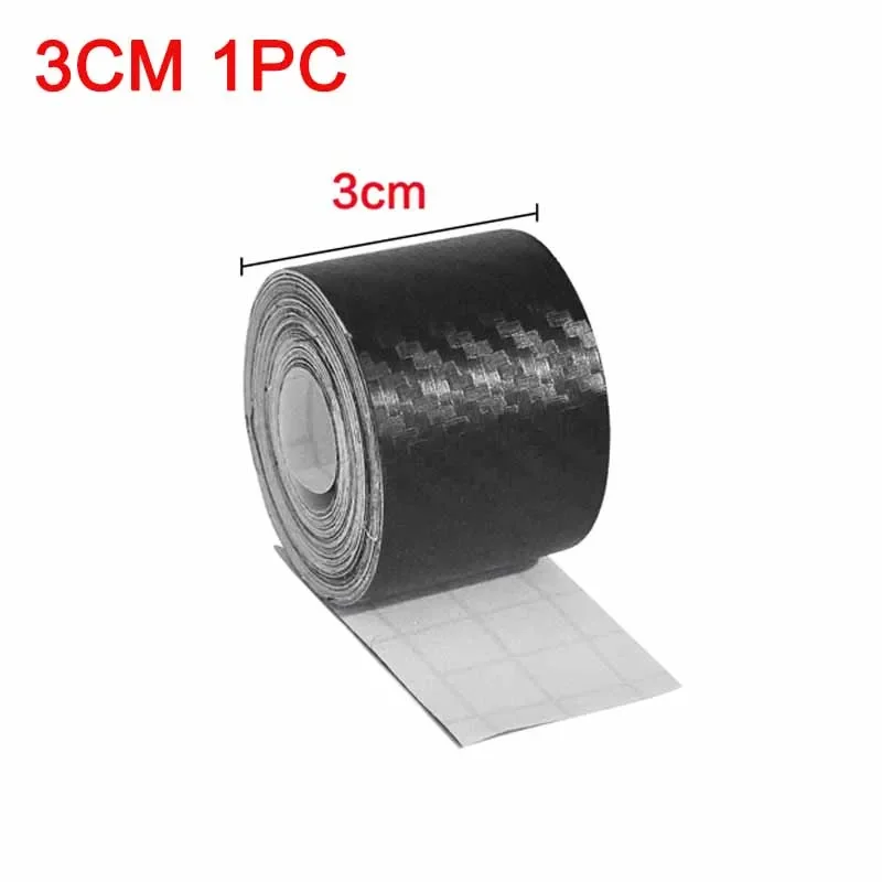Nano Carbon Faser Auto Aufkleber Paste Schutz Streifen DIY Automotive Schutz Film Auto Durch Sill Seite Anti