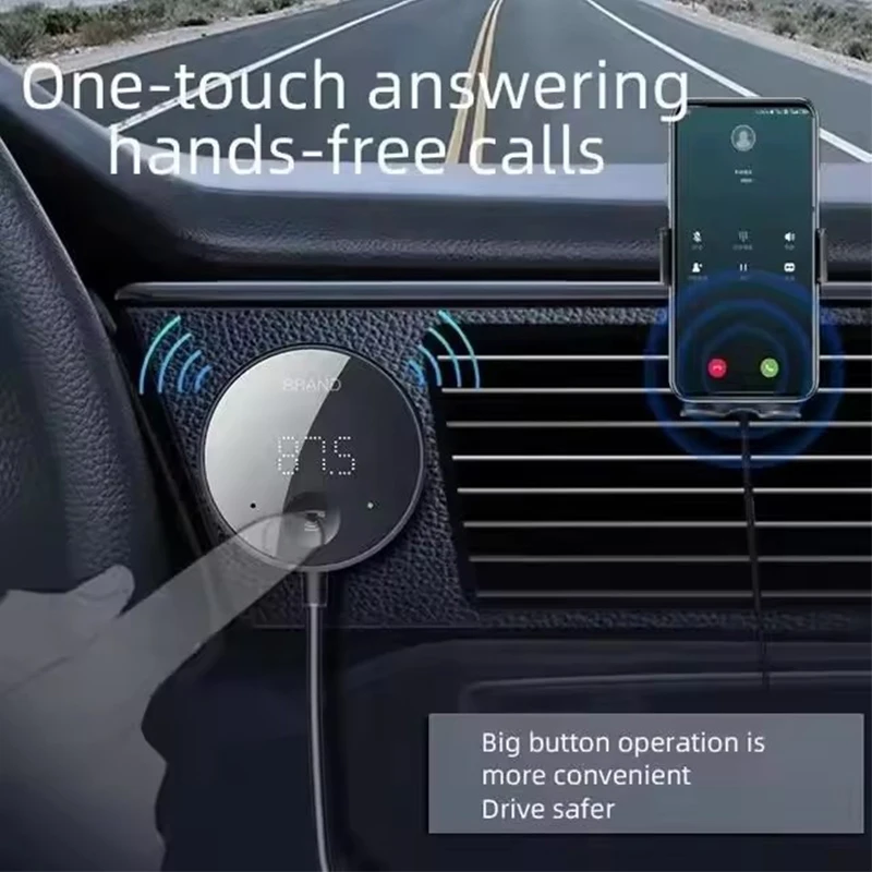 Bluetooth 5,0 Car Audio Sender Freis prec heinrich tung Wireless FM – Bild 3