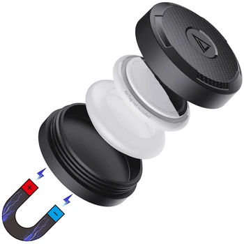 Apple Airtag Hülle Magnet Wasserdichter GPS-Tracker-Halter Airtags-Halter Magnethalterung versteckt für Auto