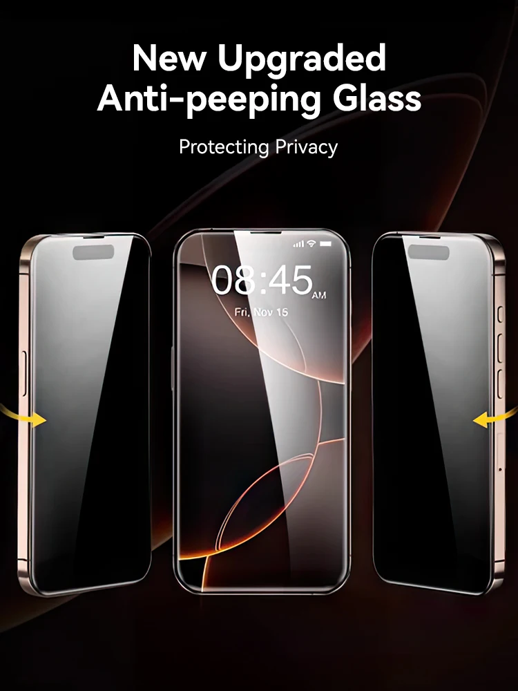 Joyroom 1/2PCS für iPhone 18 Pro Max Anti-Spy-Glas Sichtschutzfolie – Bild 2