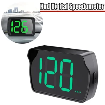 Universal Auto HUD Head Up Display GPS Hud Digital Tacho Große Schrift Geschwindigkeit Meter KMH für Alle Auto
