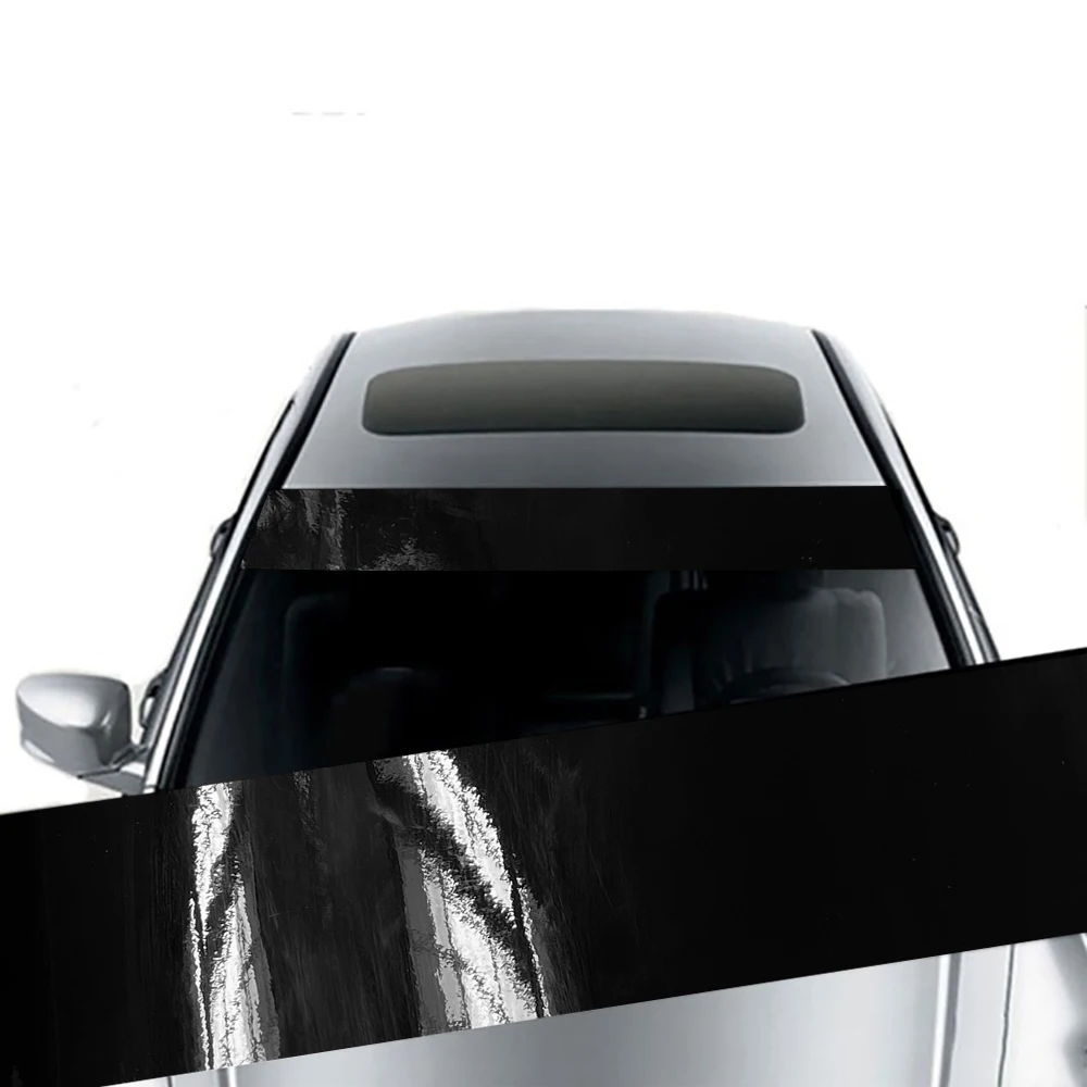 Auto Sonnenschutz Aufkleber Auto Frontscheibe 3D Vinyl Film Hinten – Bild 3