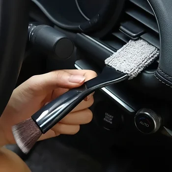 Auto-Innenreinigungsbürste - Reinigungswerkzeug mit weichen Borsten für Armaturenbretter, Lüftungsschlitze