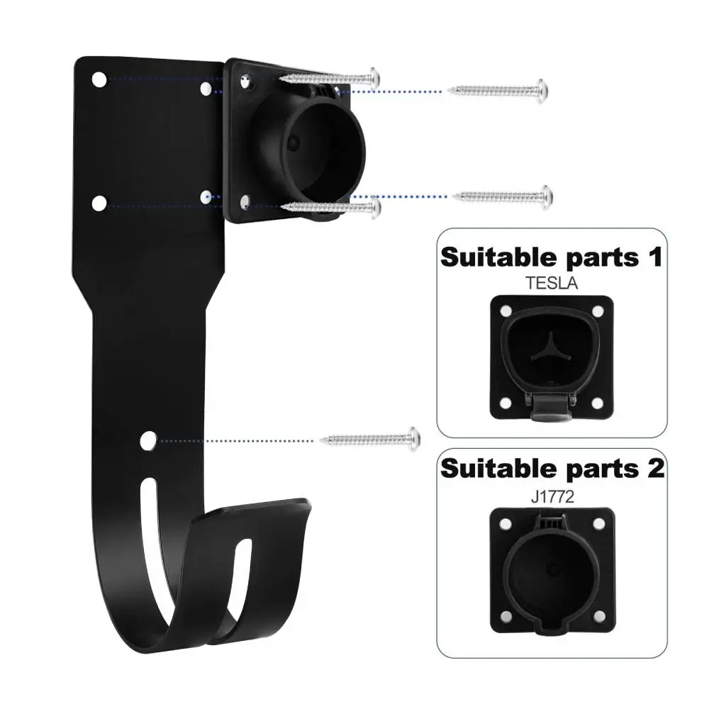 Auto-Ladekabel-Hakenhalterung, EV-Ladekabel-Aufhänger, robuste – Bild 2