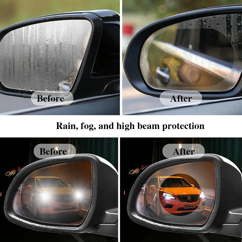 Universal Anti-Fog Anti-glare Regendicht Auto Tuning (2 Stück) – Bild 4