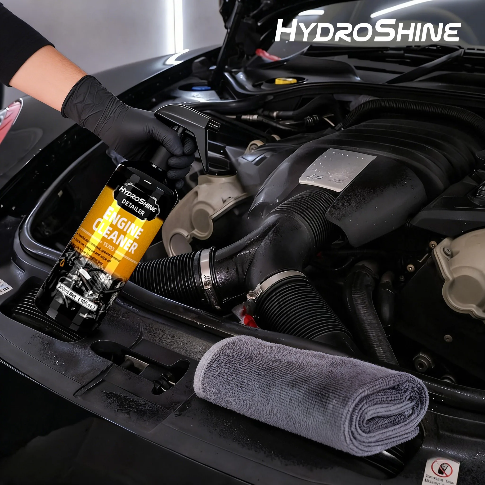 Hydroshine Engine Bay Cleaner Care Heavy Oil Dust Clean Spray – Bild 3