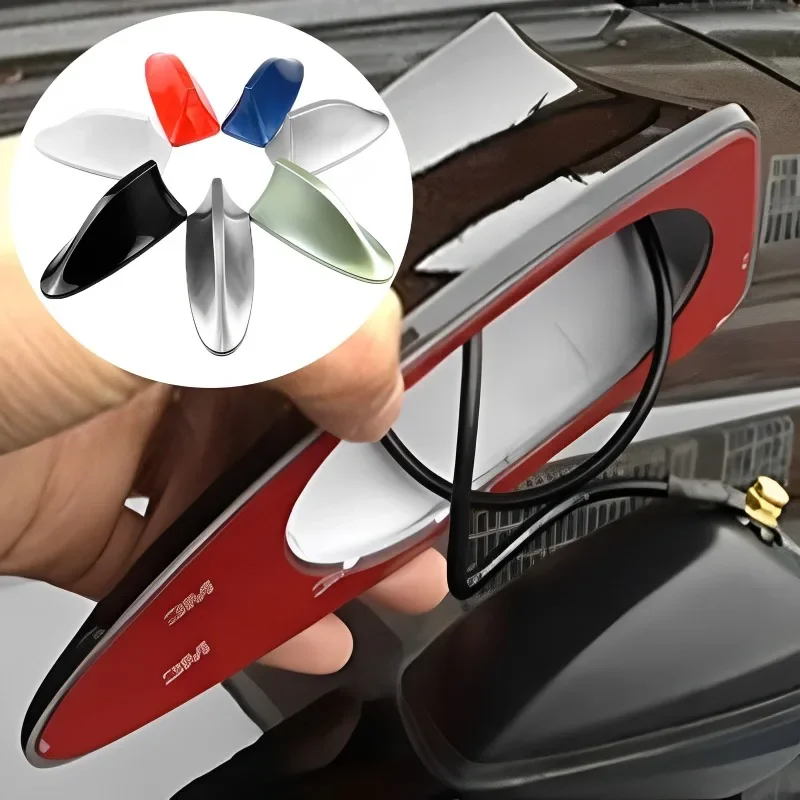 Autoradio Haifischflosse Auto Hai Antenne Radio FM Signal Design – Bild 4