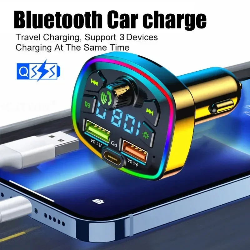 Auto MP3 Player Bluetooth 5.0 FM Sender Freisprecheinrichtung – Bild 2