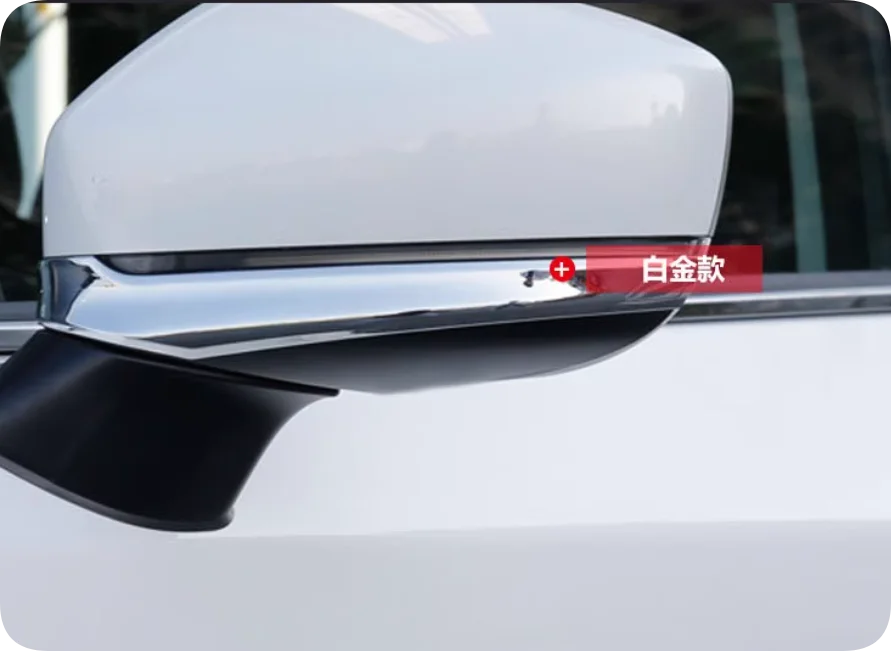 Zierleiste für die Außenspiegelblende, passend für Mazda CX-5 CX5 KF, dekorative Leiste für die Außenspiegel